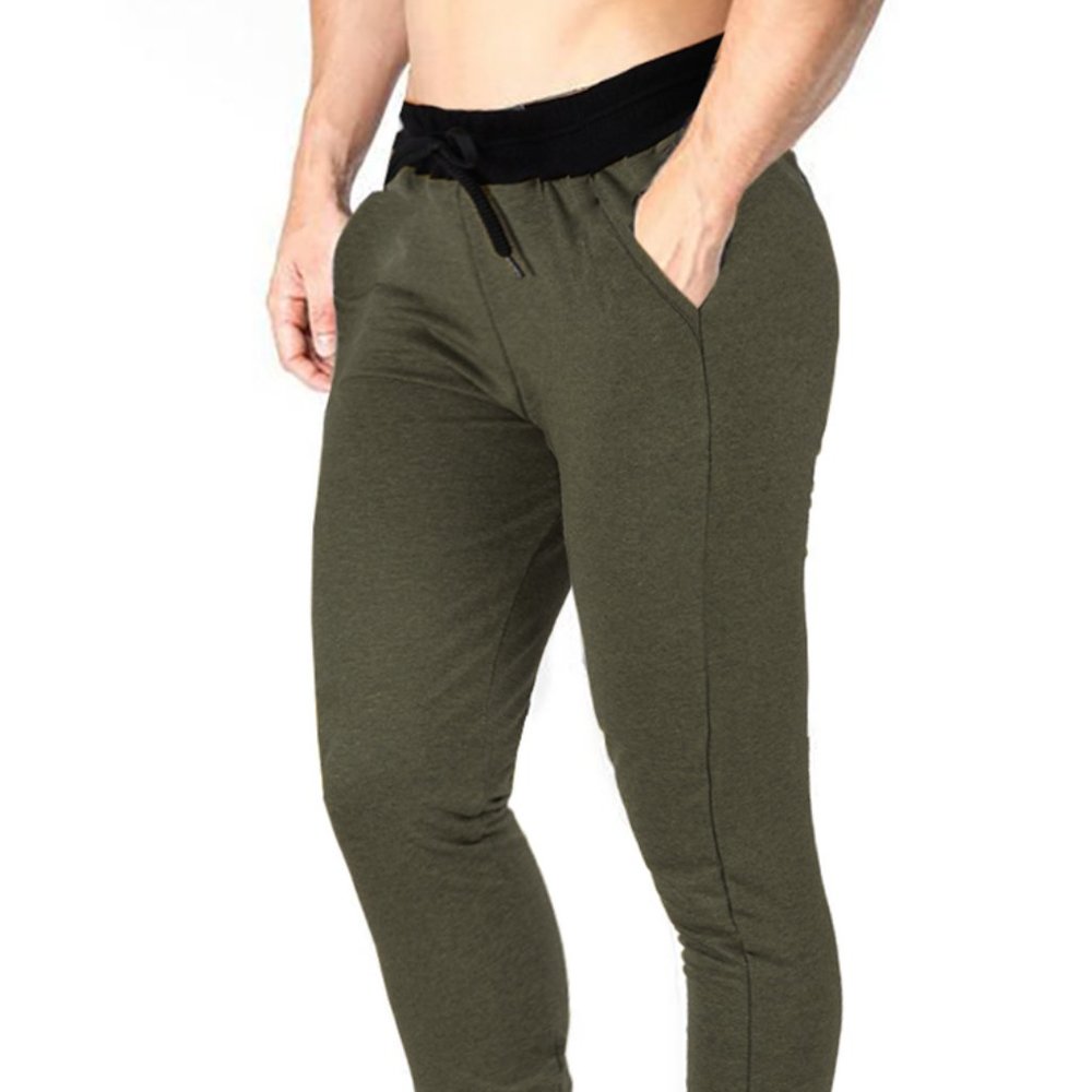 Sweatpants for Men Athletic Joggers with Side Poc